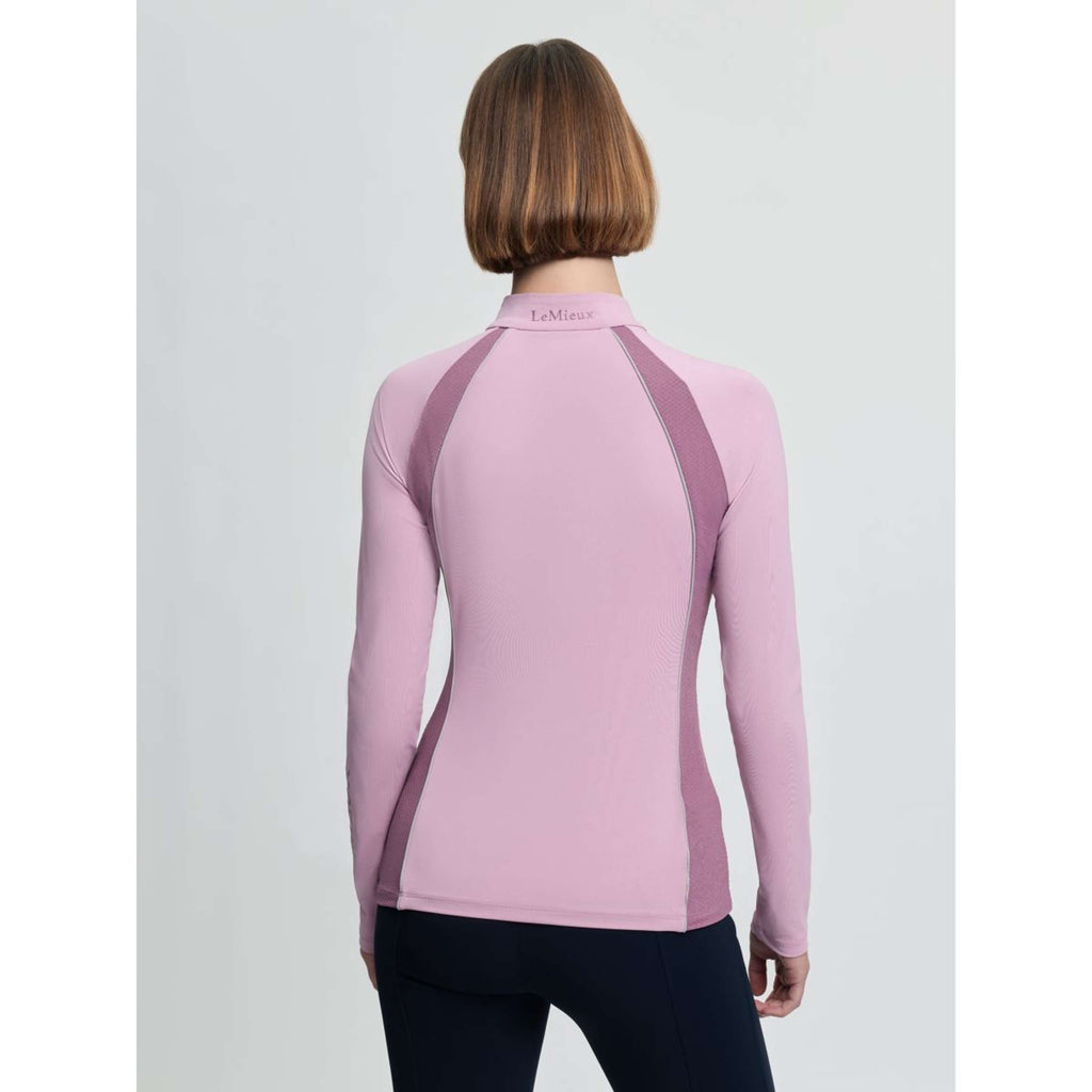 LeMieux Base Layer Philippa Mesh Longues Manches Fondant