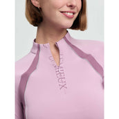LeMieux Base Layer Philippa Mesh Longues Manches Fondant