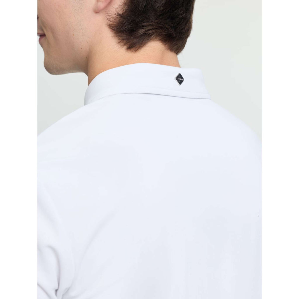 LeMieux T-shirt de Concours Competition Hommes Blanc
