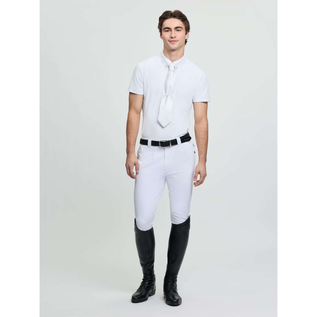 LeMieux T-shirt de Concours Competition Hommes Blanc