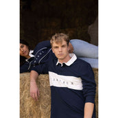 LeMieux Polo de Rugby Hommes Marin
