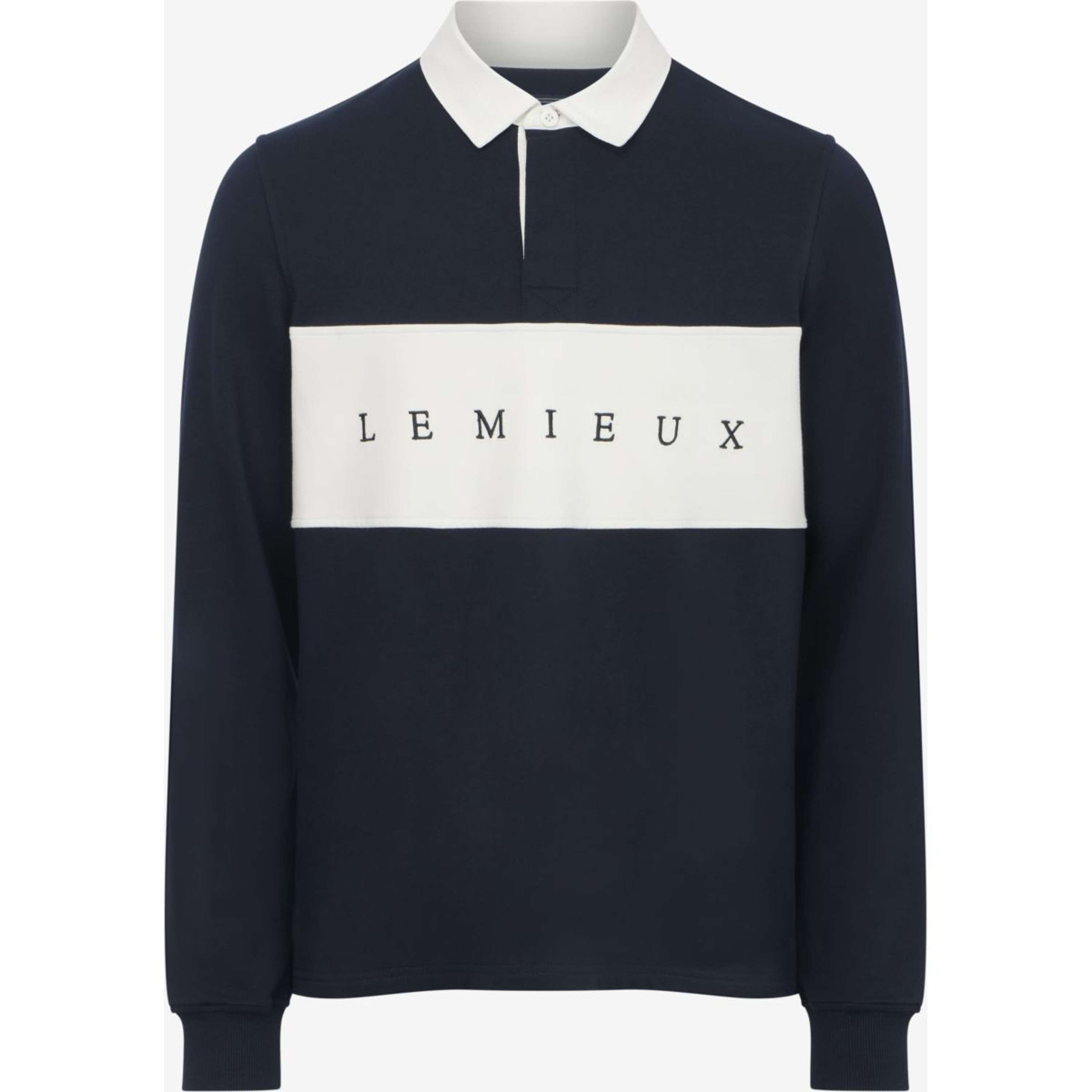 LeMieux Polo de Rugby Hommes Marin