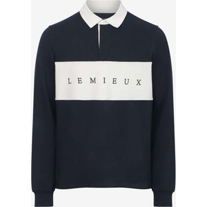 LeMieux Polo de Rugby Hommes Marin