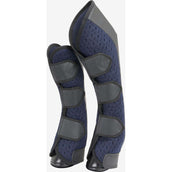 LeMieux Guêtres de Transport Kudos 3D Mesh Marin
