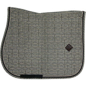 Kentucky Tapis de Selle Pied-de-Poule Saut Marron