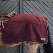 Kentucky Couvre-reins Carré Heavy Fleece Bordeaux