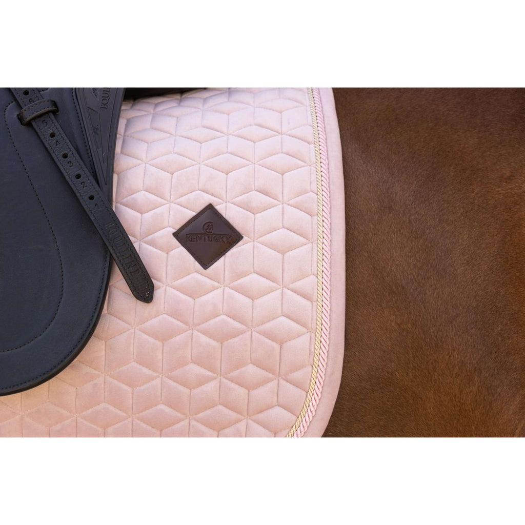 Kentucky Tapis de Selle Velvet Dressage Soft Rose