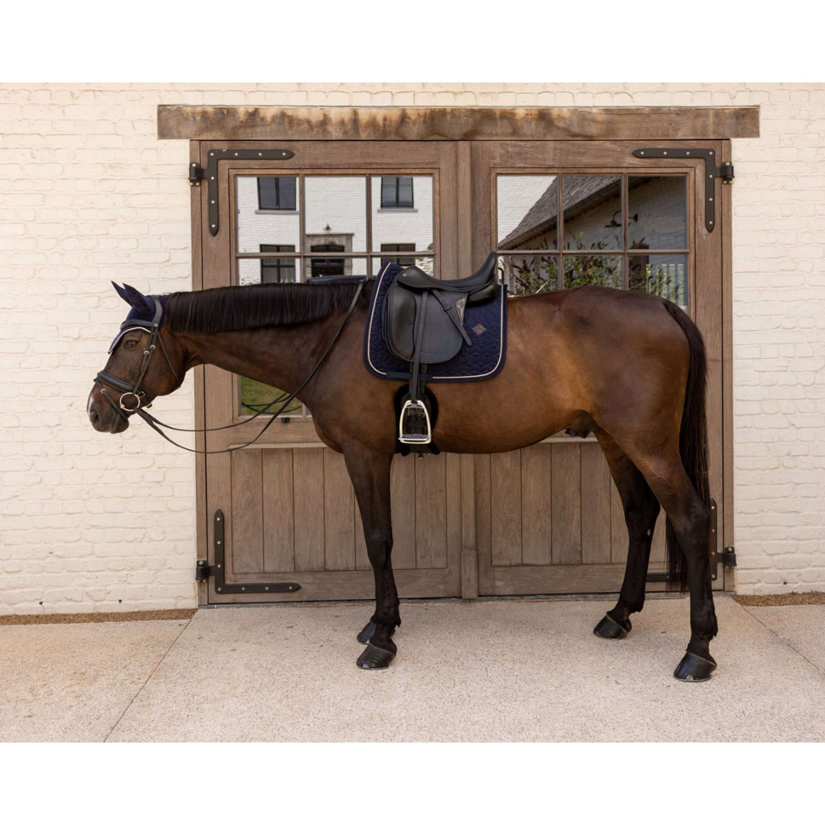 Kentucky Tapis de Selle Velvet Dressage Marin foncé
