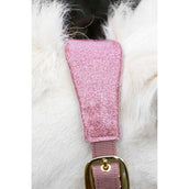Kentucky Horsewear Licol Velvet Glitter Unicorn Rose Vieux