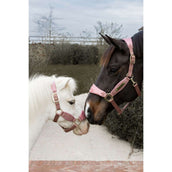 Kentucky Horsewear Licol Velvet Glitter Unicorn Rose Vieux
