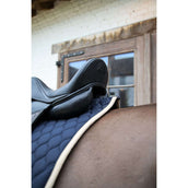 Kentucky Horsewear Tapis de Selle Softshell Onion Quilt Dressage Marin/Beige