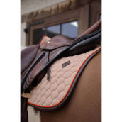 Kentucky Horsewear Tapis de Selle Onion Quilt Leather Neon de Saut Beige