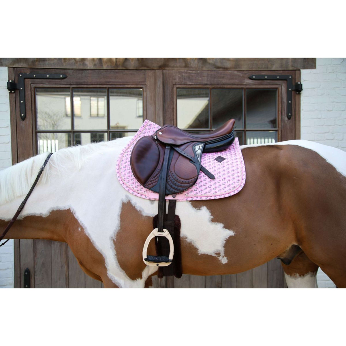 Kentucky Tapis de Selle Velvet Sammy de Saut Old Rose