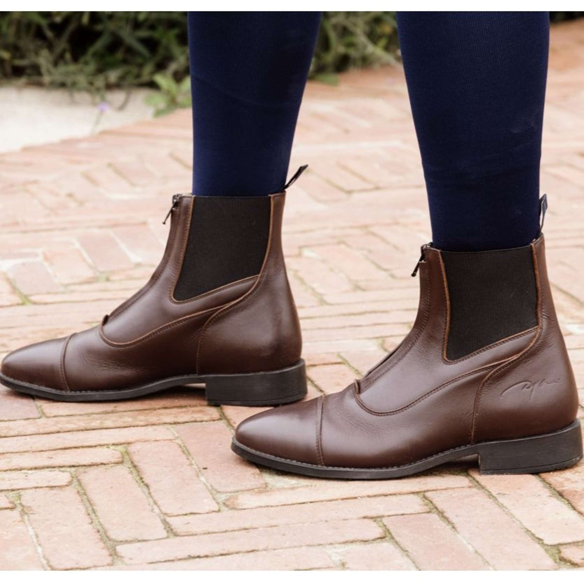Dyon Jodhpurs Front Zipper Marron