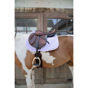 Kentucky Horsewear Tapis de Selle Softshell Onion Quilt de Saut Violet clair/Rose clair