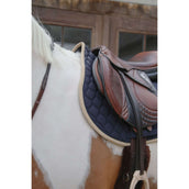 Kentucky Horsewear Tapis de Selle Softshell Onion Quilt de Saut Marin/Beige