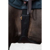 Kentucky Horsewear Sangle d'Obstacle Rabat Ventral Anatomic Noir