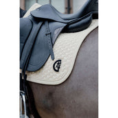 Kentucky Tapis de Selle Plaited 3D Logo Dressage Beige