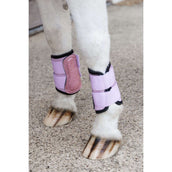 Kentucky Horsewear Guêtres Glitter Unicorn Rose Vieux