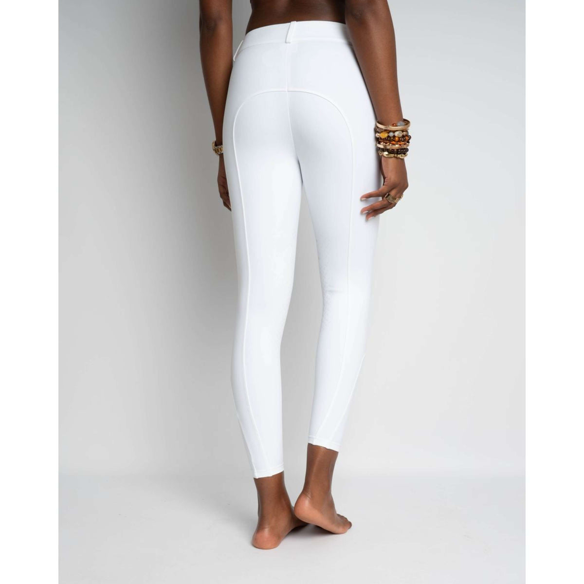 Kentucky Pantalon d'Équitation Miami Knee Grip Femme Blanc