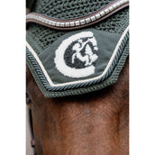 Kentucky Bonnet Anti-Mouches Wellington Soundless 3D Logo Rope Pine Green