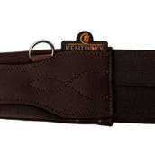 Kentucky Horsewear Sangle d'Obstacle Rabat Ventral Anatomic Marron