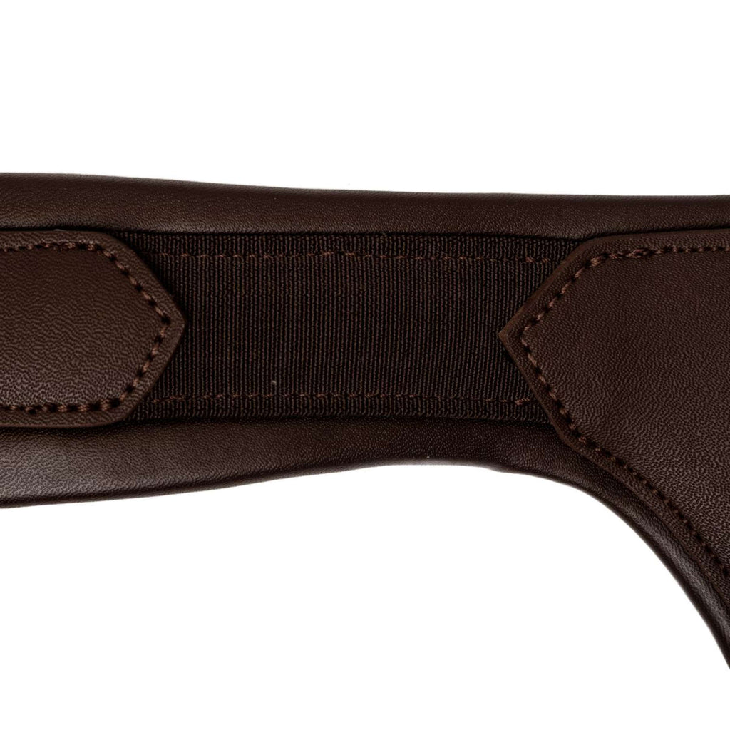 Kentucky Horsewear Sangle d'Obstacle Rabat Ventral Anatomic Marron