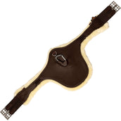 Kentucky Horsewear Sangle d'Obstacle Anatomic Sheepskin Marron