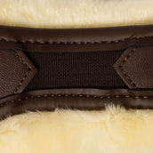 Kentucky Horsewear Sangle d'Obstacle Anatomic Sheepskin Marron