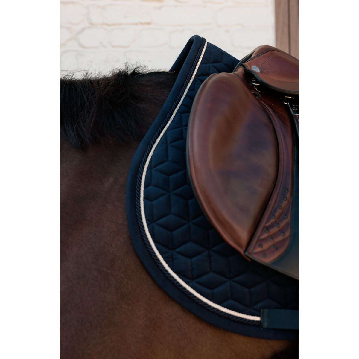 Kentucky Tapis de Selle Velvet de Saut Marin foncé