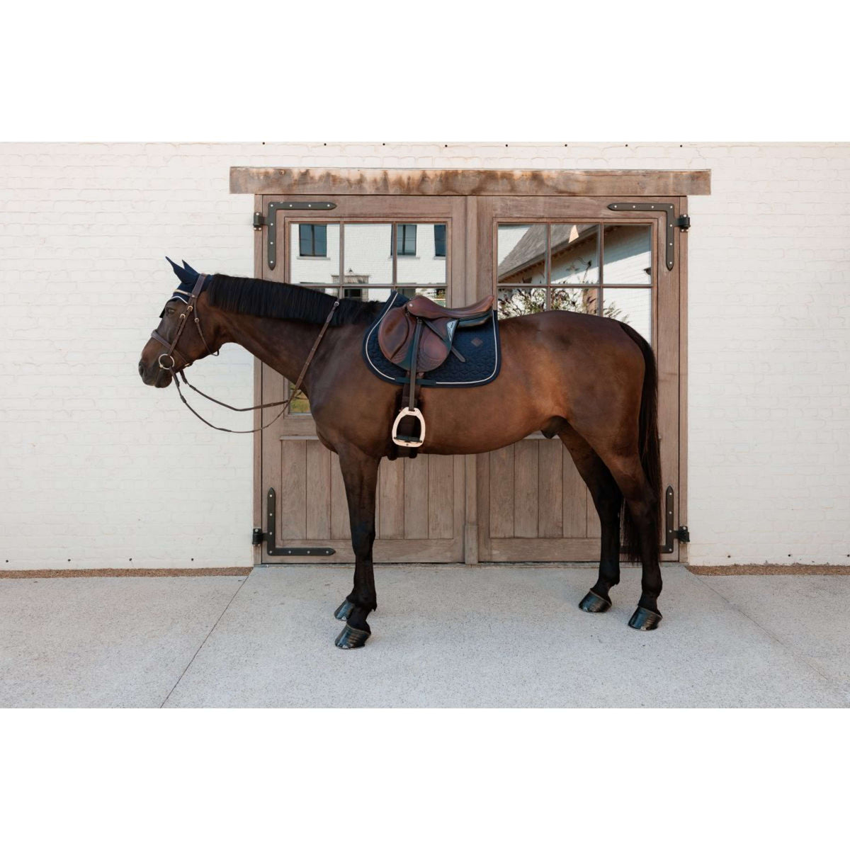 Kentucky Tapis de Selle Velvet de Saut Marin foncé