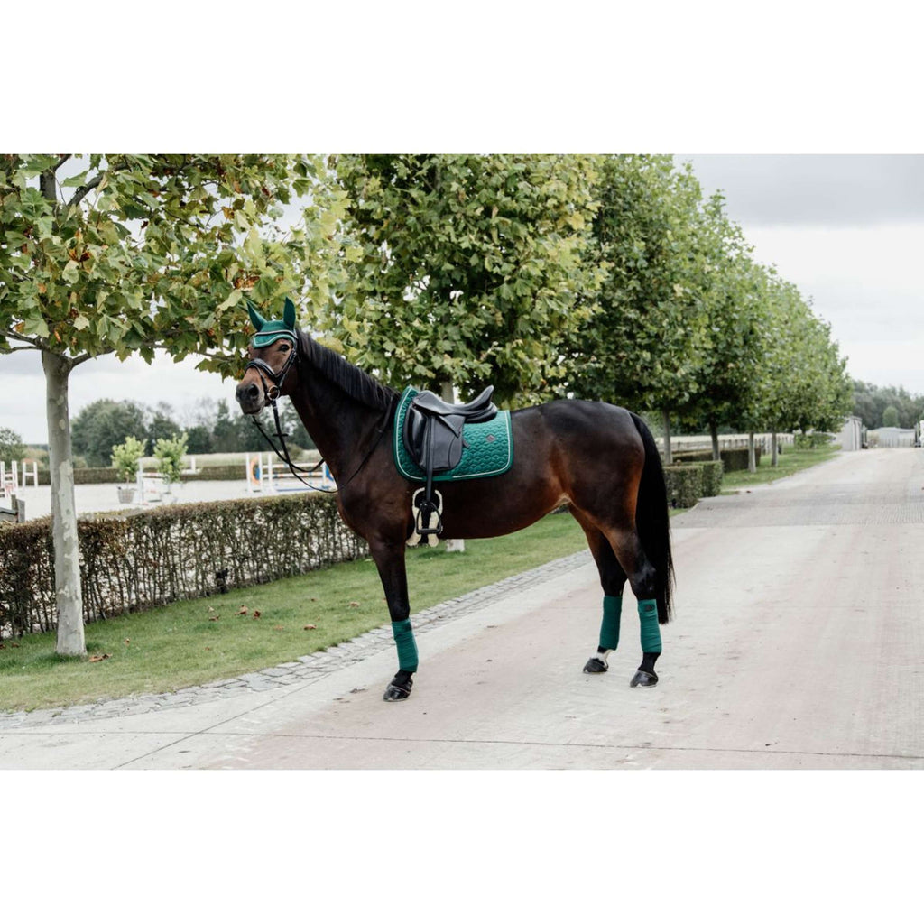 Kentucky Tapis de Selle Velvet Dressage Vert Foncé