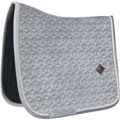 Kentucky Tapis de Selle Basic Velvet Dressage Gris