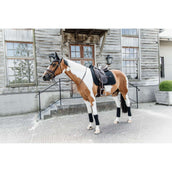 Kentucky Tapis de Selle velours Pearls Dressage Noir