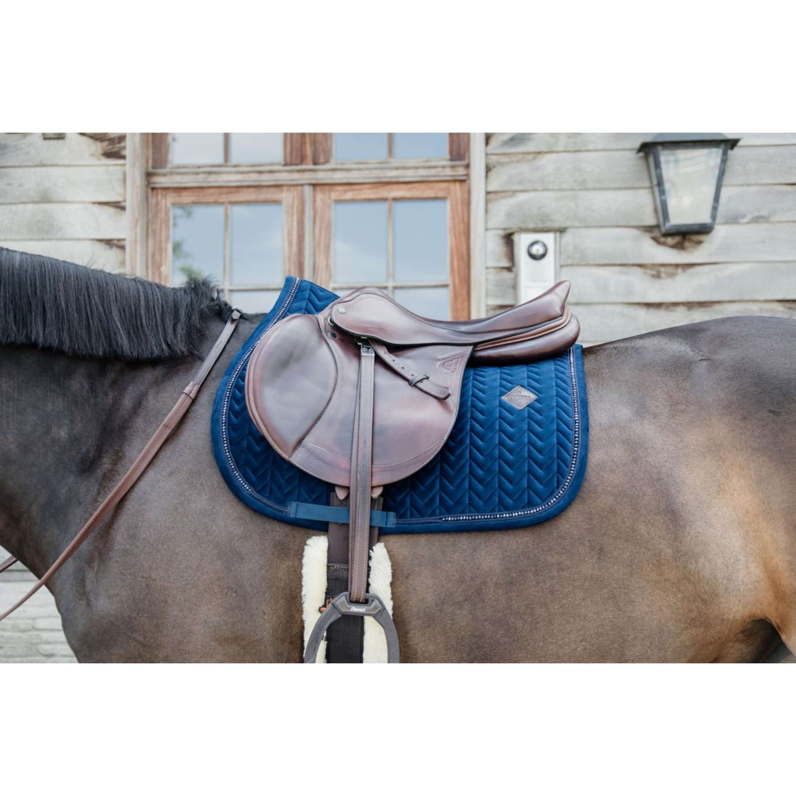 Kentucky Tapis de Selle velours Pearls de Saut Marin Kentucky Tapis de Selle velours Pearls de Saut Marin