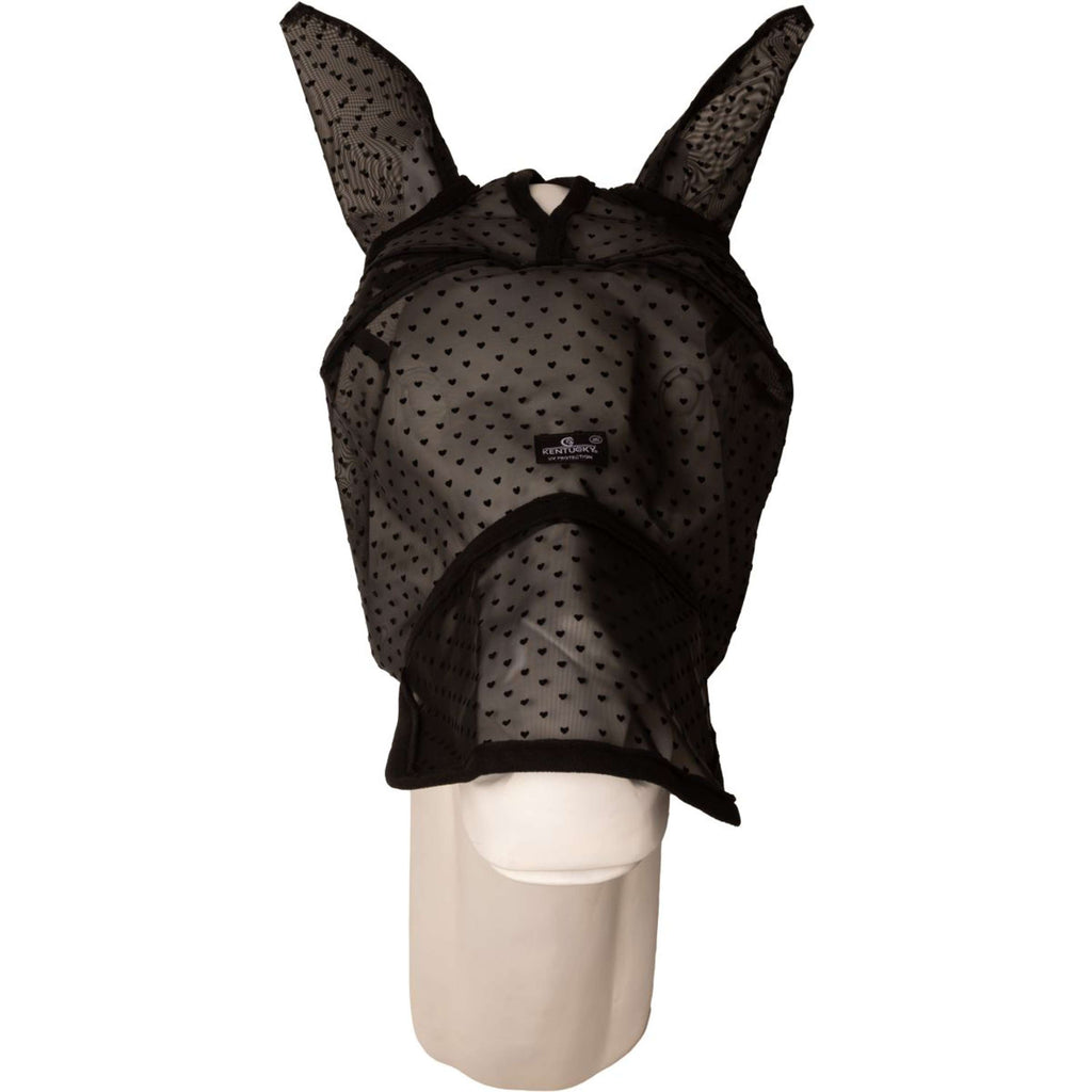 Kentucky Masque Anti-Mouches Heart avec Oreilles et Nez Noir