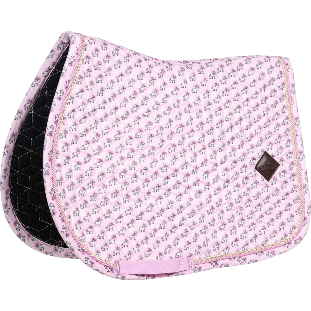 Kentucky Tapis de Selle Velvet Sammy de Saut Old Rose