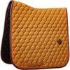 Kentucky Horsewear Tapis de Selle Onion Quilt Leather Neon Dressage Kaki