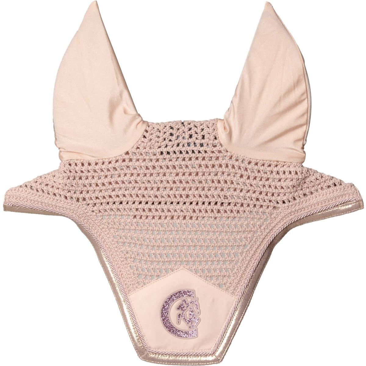 Kentucky Bonnet Anti-Mouches Wellington Sparkling Logo Old Rose