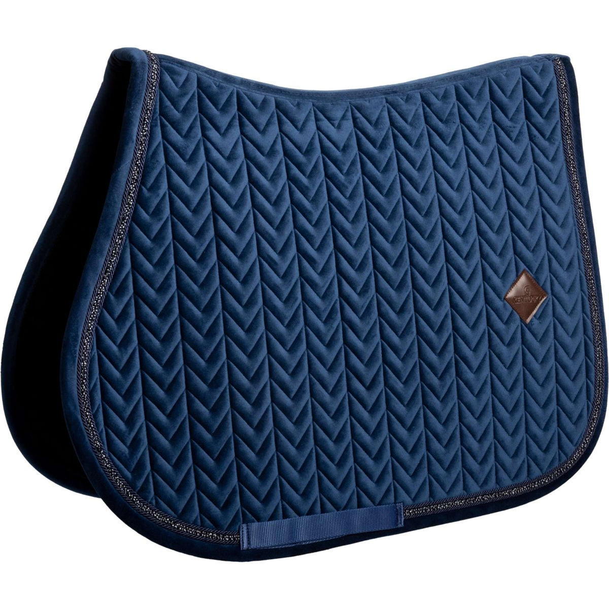 Kentucky Tapis de Selle Velvet Mini Pearls de Saut Marin