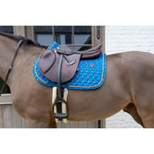 Kentucky Tapis de Selle Velvet Horse Printing de Saut Marin