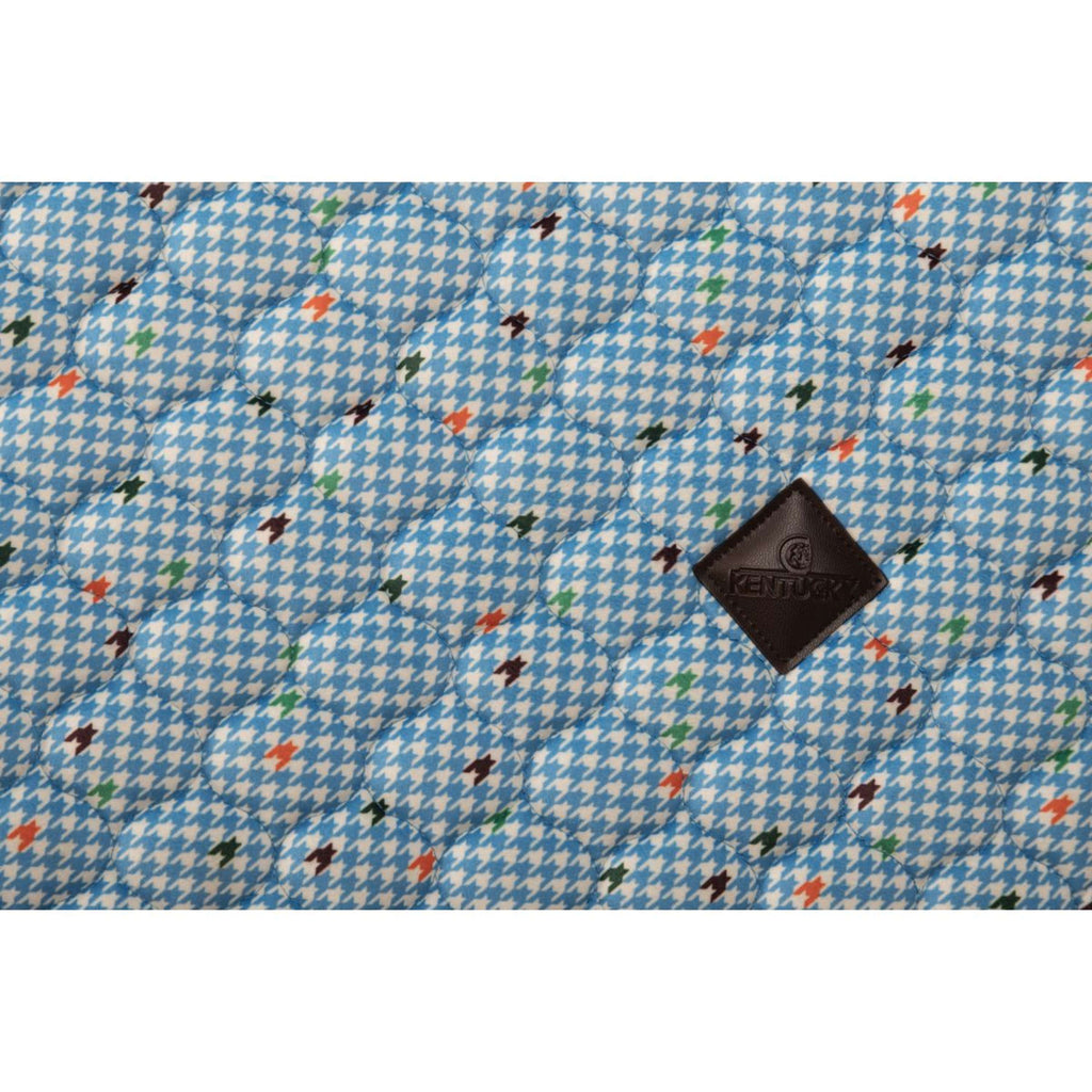 Kentucky Tapis de Selle Velvet Pied De Poule de Saut Marin