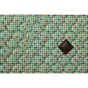 Kentucky Tapis de Selle Velvet Pied De Poule Vert clair