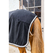 Kentucky Couverture Polaire Plaited Noir