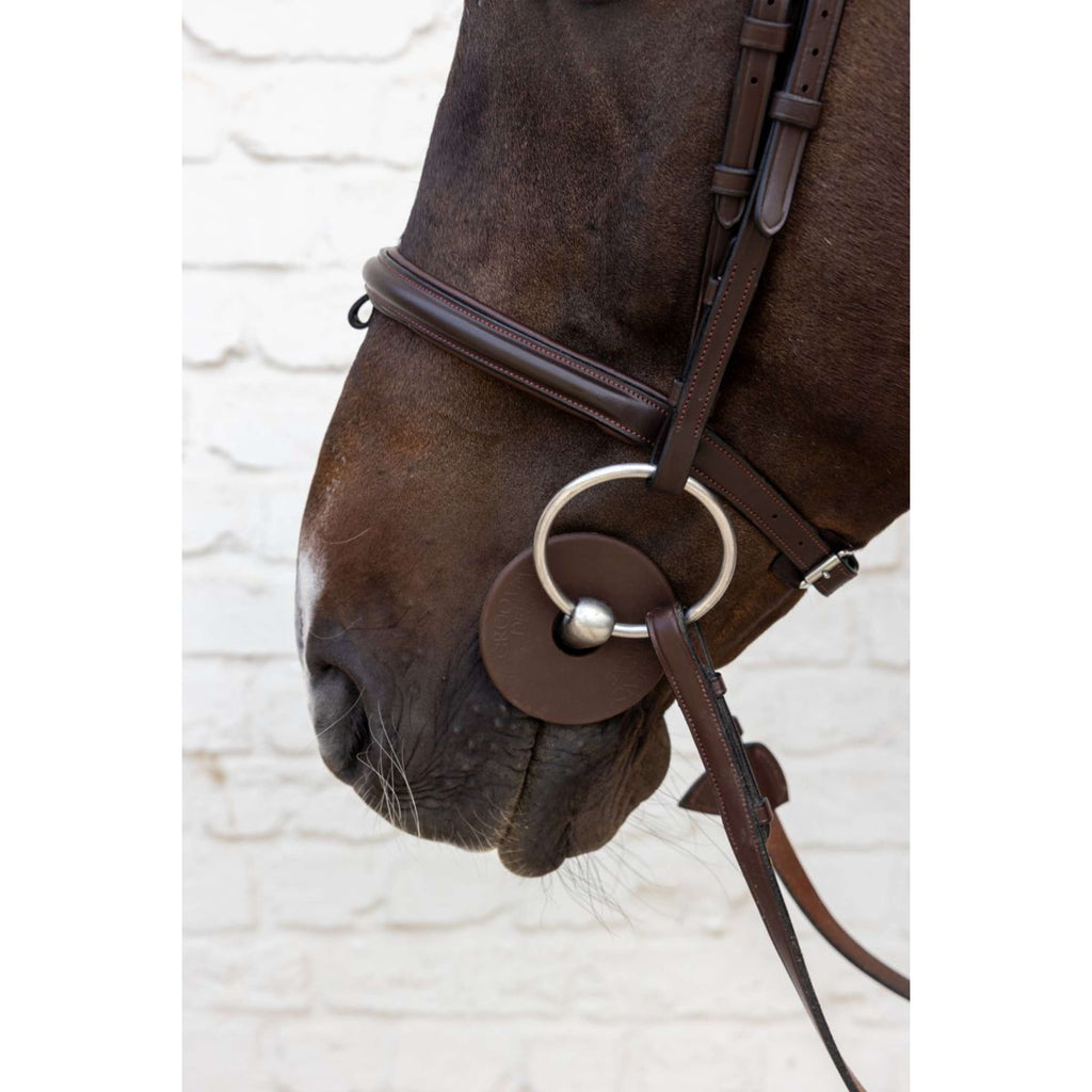 Kentucky Anneaux de Mors Bit Guard Marron