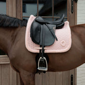 Kentucky Horsewear Tapis de Selle Fake Fur Onion Quilt Dressage Rose Vieux