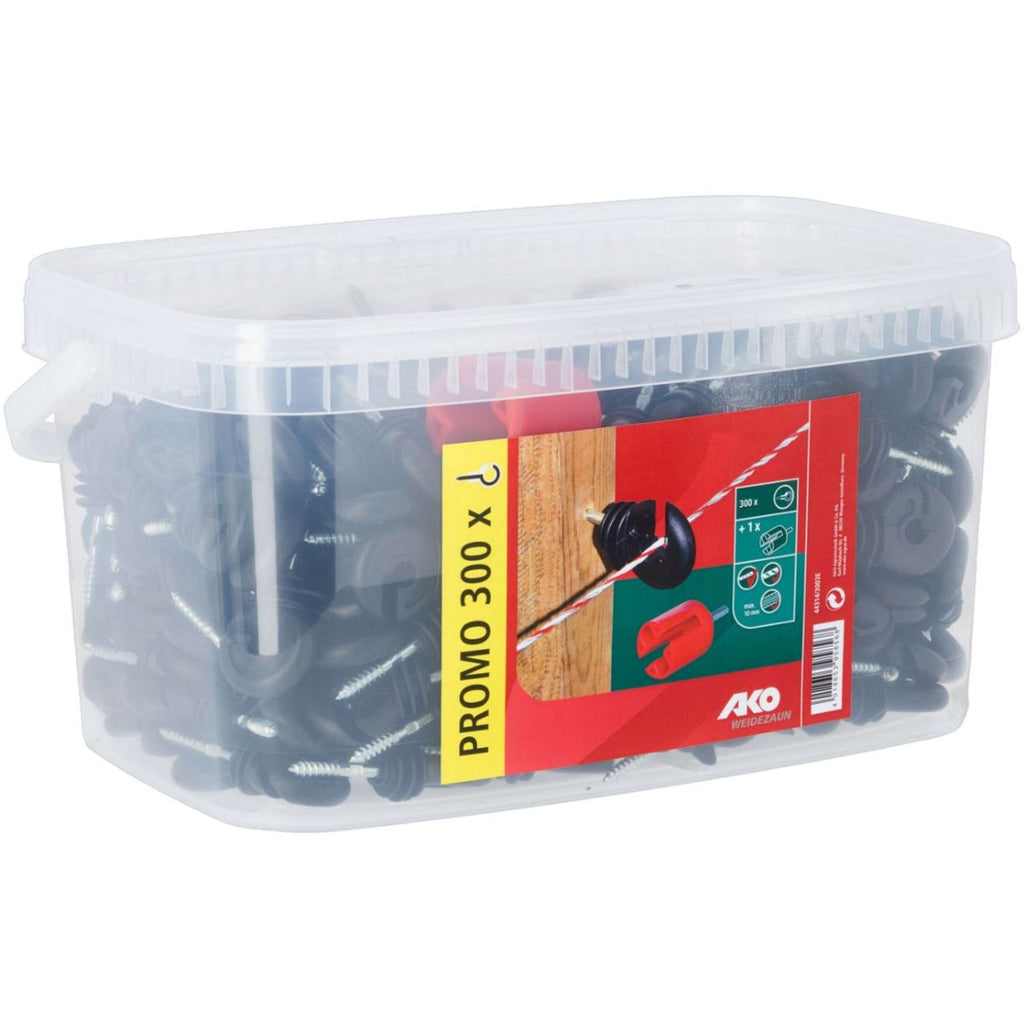 Ako Isolateur Anneau 300 Pièces Noir