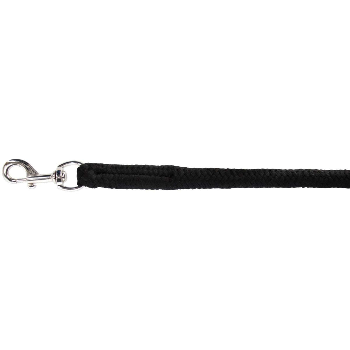 Kerbl Corde Coton avec Mousqueton Noir