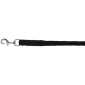 Kerbl Corde Coton avec Mousqueton Noir