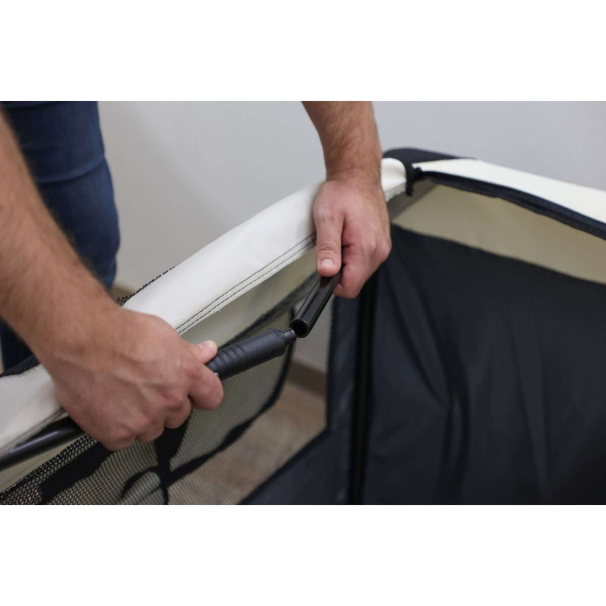Kerbl Caisse de Voyage Journey Gris/beige